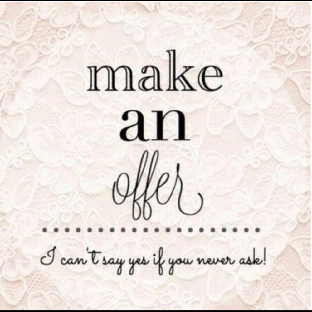 Accepting reasonable offers!